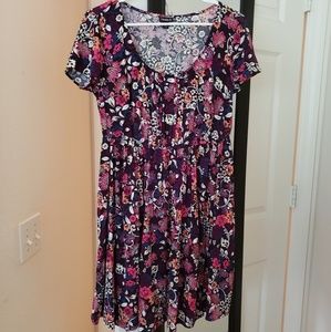 Torrid Floral skater Dress